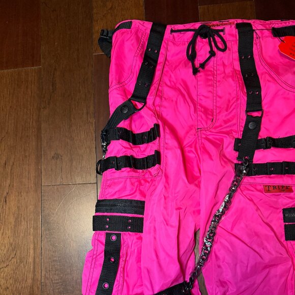 Tripp NYC Space Out Pant Neon Pink Size Medium Brand New with Tags - Picture 3 of 8